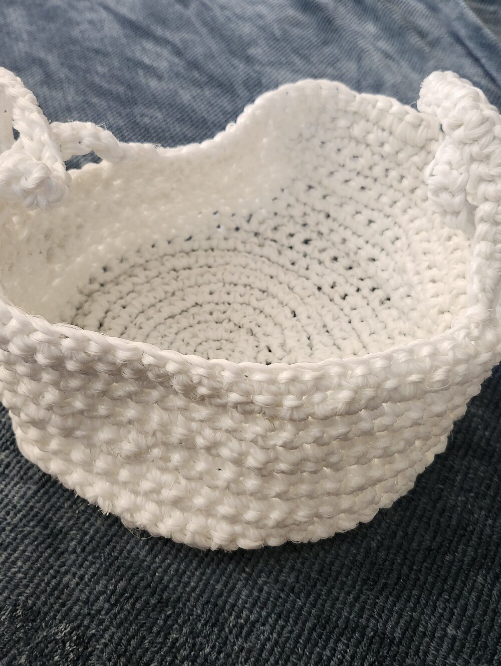 Bailing Twine Basket Handmade